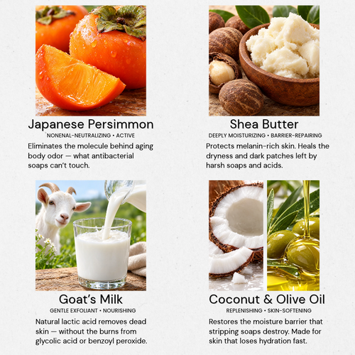 Deodorizing Persimmon Soap